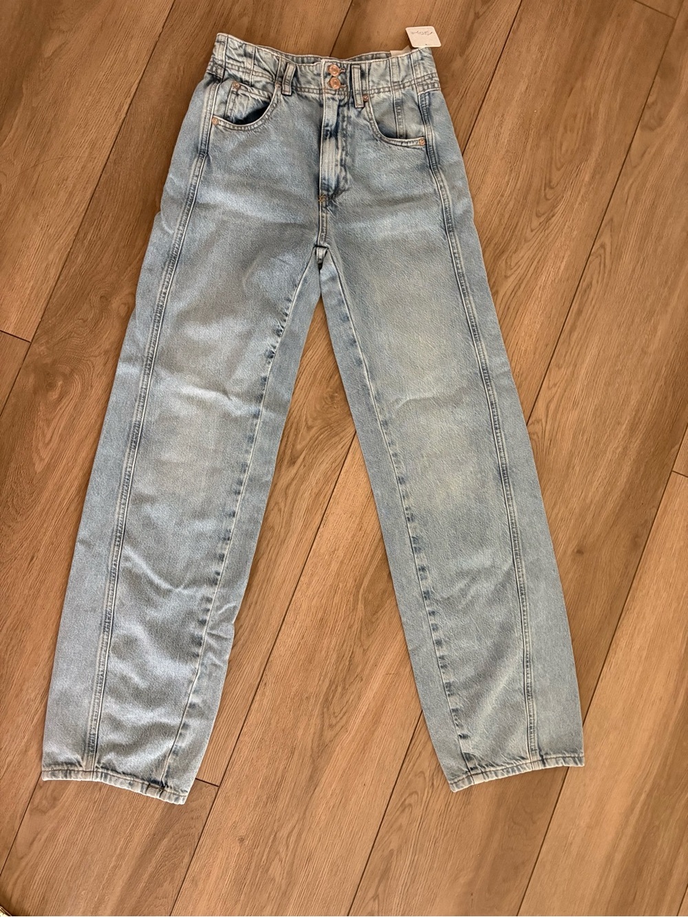 We The Free Aster High Rise Straight Jeans
